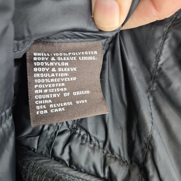 Michael Kors Travel Engineered Black Puffer Coat Jacket Mens size Large - Picture 7 of 15